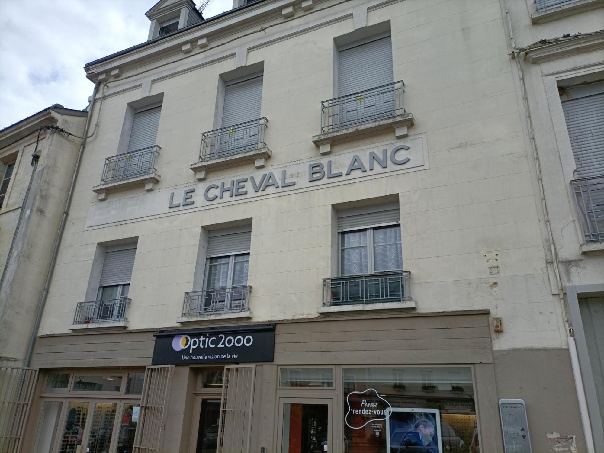 Apartamento Le Cheval Blanc La Chartre Sur Le Loir Exterior foto